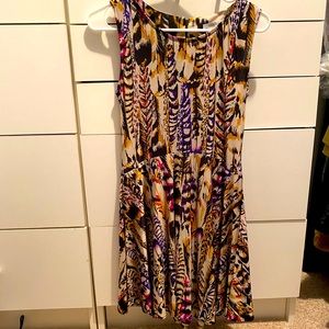 Colorful stretchy dress